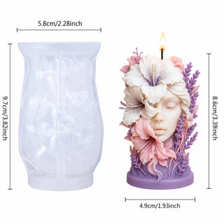 Stampo in silicone Dea dei Fiori - Bottega delle creazioni