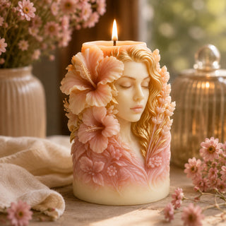 Stampo in silicone Dea dei Fiori - Bottega delle creazioni