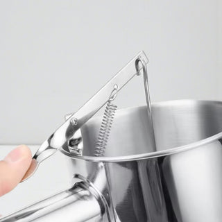 Dispenser a Imbuto con Supporto in Acciaio Inox – 600 ml