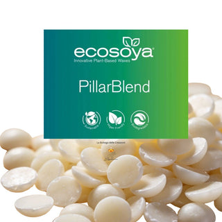 Cera Eco Soia Pillar Blend per candele in stampi