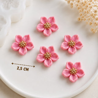 Stampo in silicone Fiore di ciliegio - Bottega delle creazioni