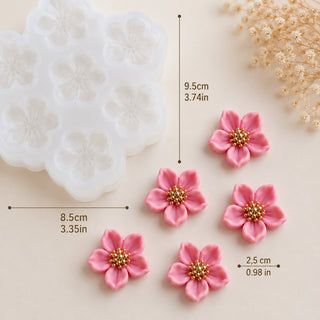 Stampo in silicone Fiore di ciliegio - Bottega delle creazioni