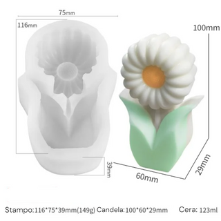 Flower/Tulip silicone mould