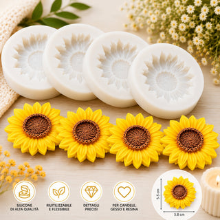 Stampo in silicone Girasole