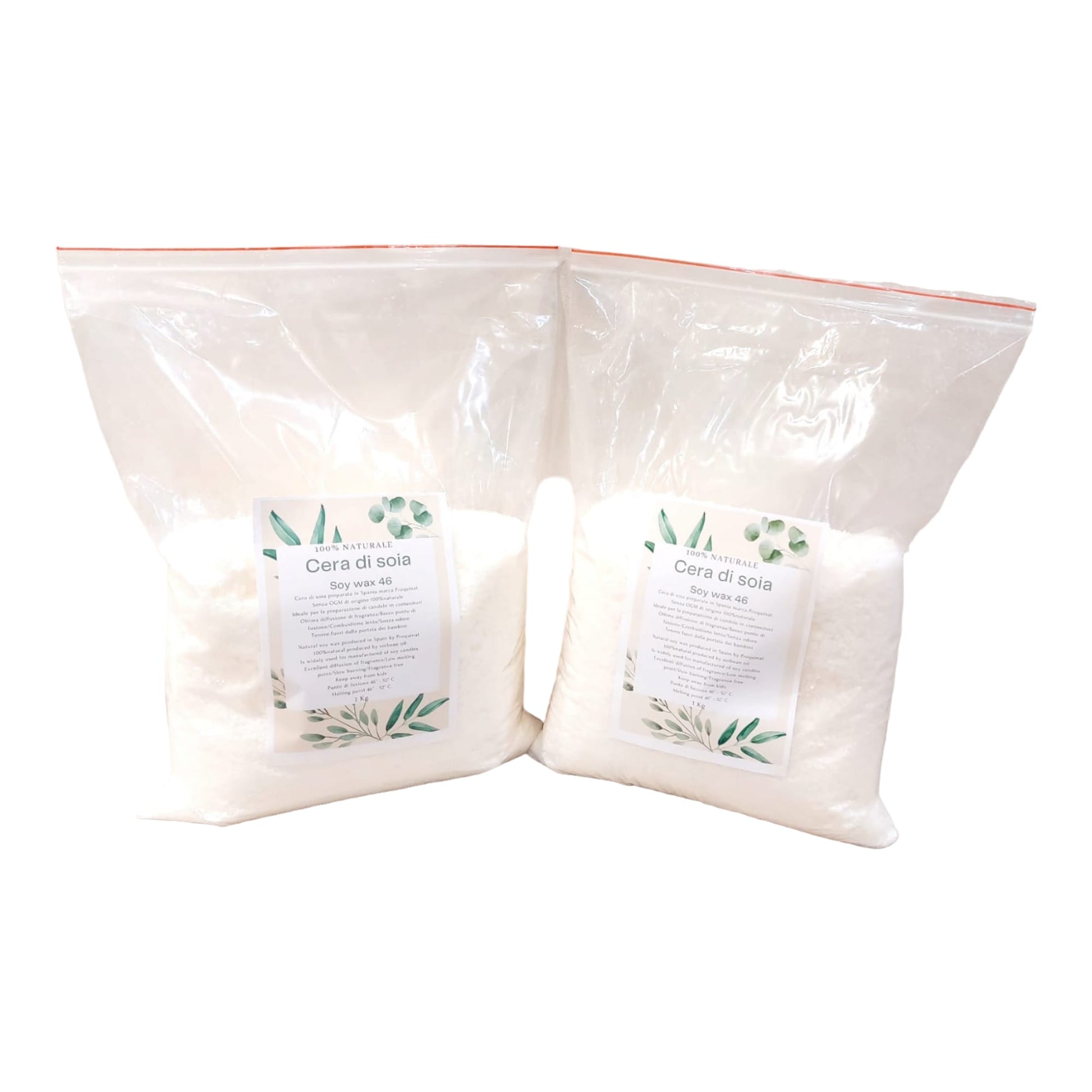 Cera di soia per Candele in contenitori - 450gr