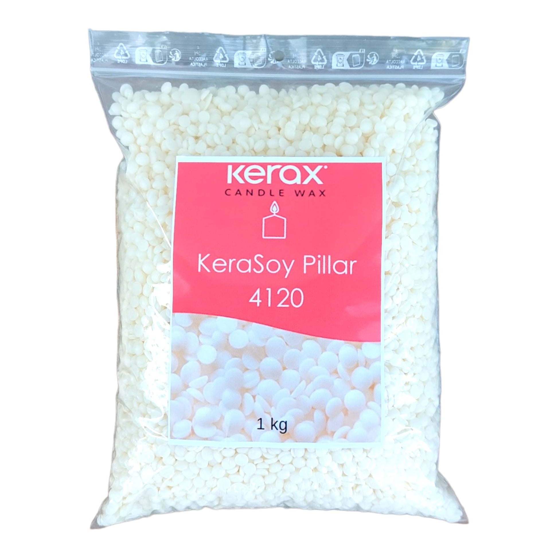 Kerax - KeraSoy 4120 Pillar Cire - Flocons - Cire de soja pour