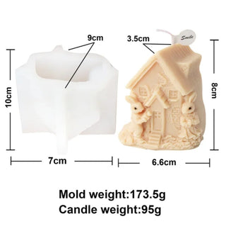 Rabbit House silicone mould