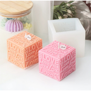 Love Cube silicone mould