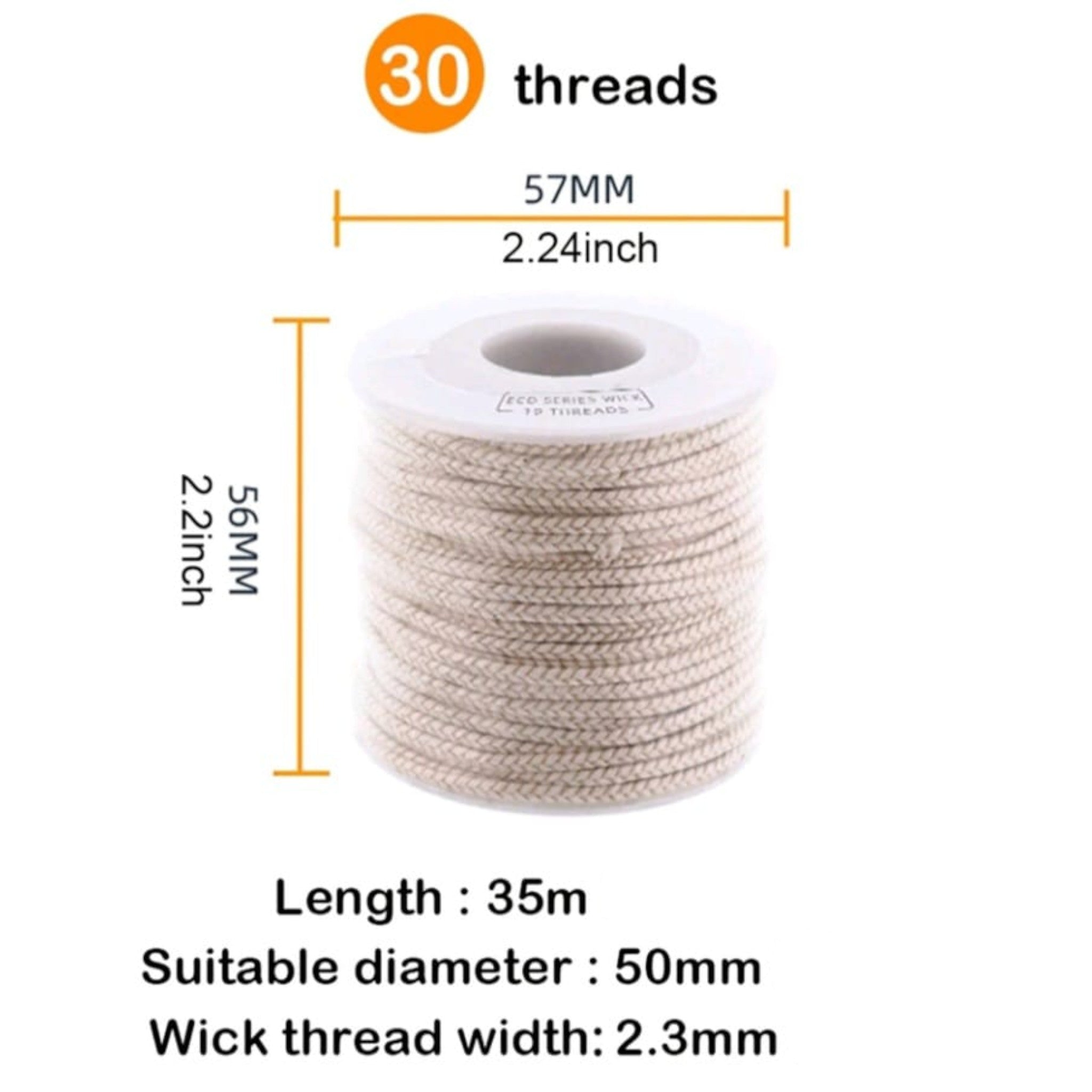 400 piedi intrecciato stoppino 24 strati candela stoppino bobina 2 rotoli di stoppino intrecciato filo di cotone sfuso filo da ricamo per candele fai da te 400 piedi intrecciato stoppino 24 strati candela stoppino bobina 2 rotoli di stoppino intrecciato filo di cotone sfuso filo da ricamo per candele fai da te