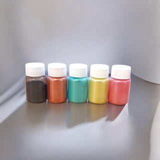 Powder pigments set 10 colors