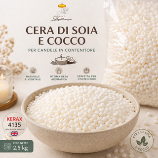 Cera di Soia e Cocco per contenitori Kerax 4135