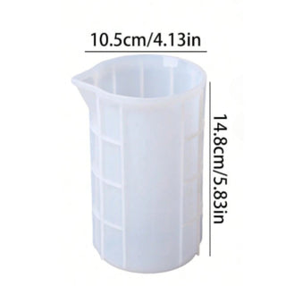 Bicchiere Dosatore in silicone 700ml - Bottega delle creazioni