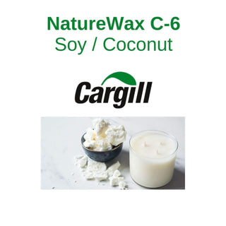 NATURE WAX C6 Cera di Soia e Cocco per contenitori