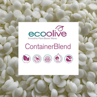 Eco Olive Container Blend Cera di Olive per candele in contenitori