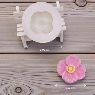 Stampo in silicone Papavero
