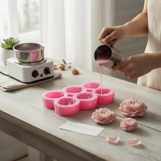 Stampo in silicone Peonie