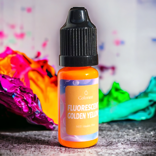 Colorante liquido per la cera 10ml GOLDEN FLUO (Giallo Fluo)