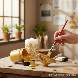 Pittura acrilica Oro