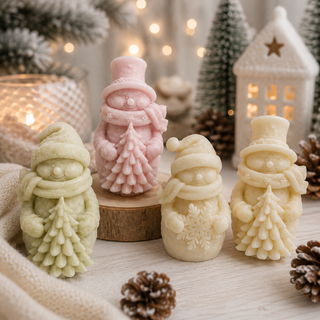 Stampo in Silicone Pupazzo di Neve - Bottega delle creazioni