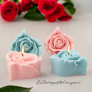 Rose Heart silicone mould