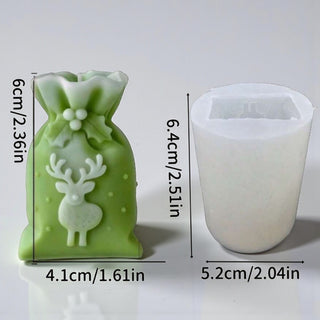 Stampo in silicone Sacco Natalizio - Bottega delle creazioni