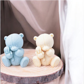 Large Love Bear silicone mould