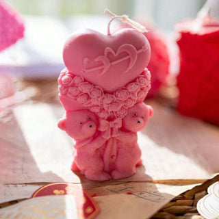 Love Bears silicone mould