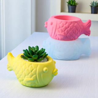 Stampo in silicone Vaso Pesce