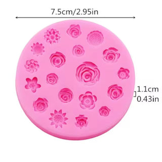 Stampo in silicone Fiorellini