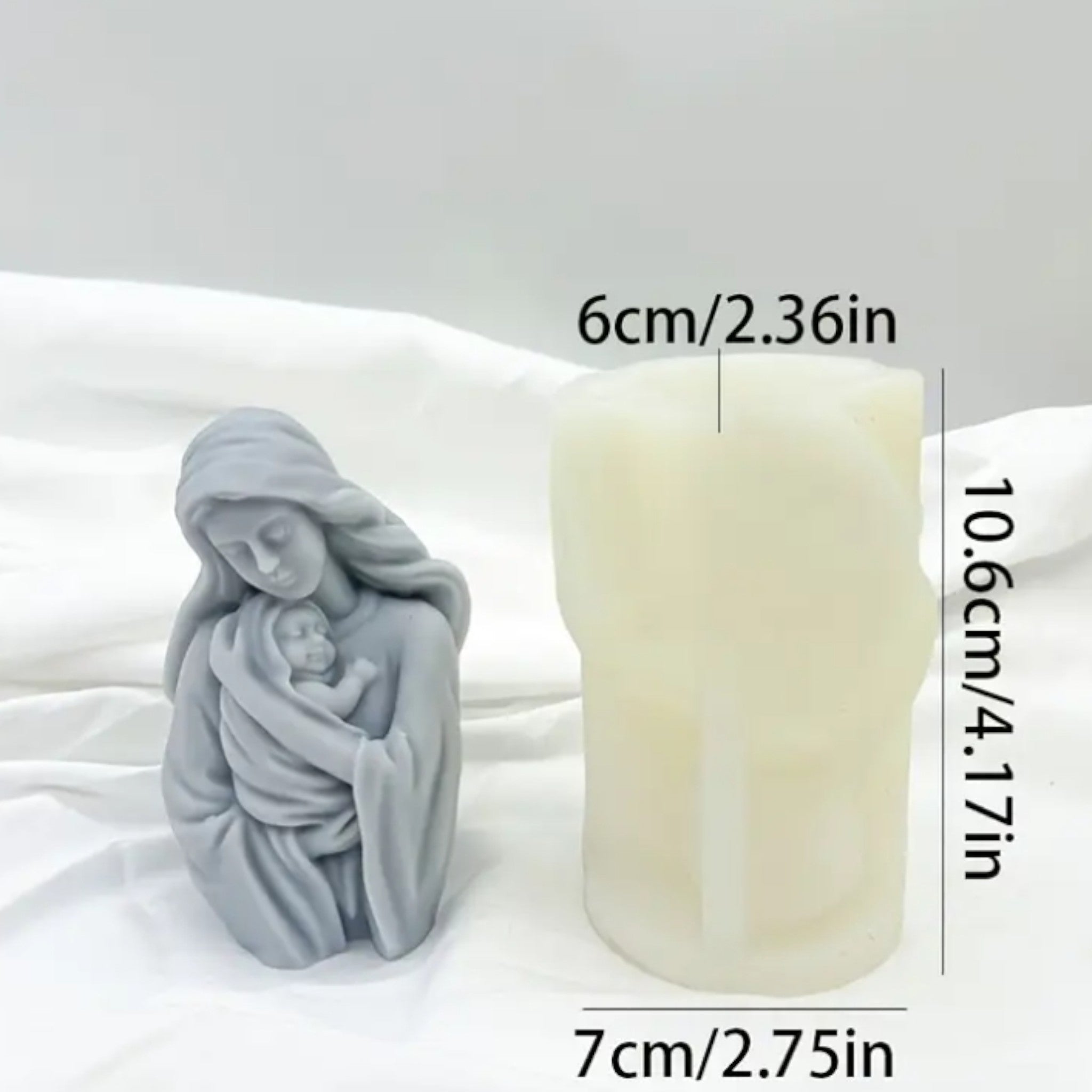 Set di 2 stampi in silicone per 7 chakra, forma in orgonite e resina, per il fai da te, per la resina Set di 2 stampi in silicone per 7 chakra, forma in orgonite e resina, per il fai da te, per la resina