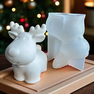 Stampo in silicone Renna di Natale