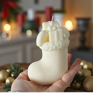 Stampo in silicone Calza di Natale