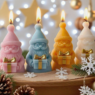 Stampo in silicone Babbo Natale con regalo