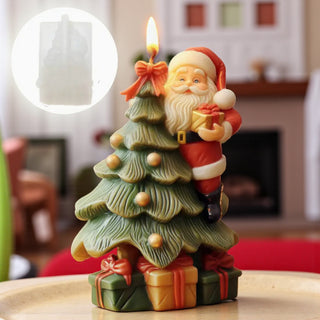 Stampo in silicone Albero Babbo Natale