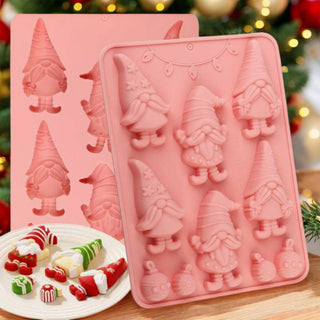 Stampo in Silicone Fondenti Natalizi