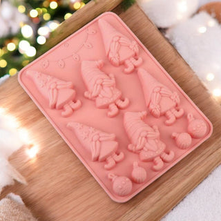 Stampo in Silicone Fondenti Natalizi