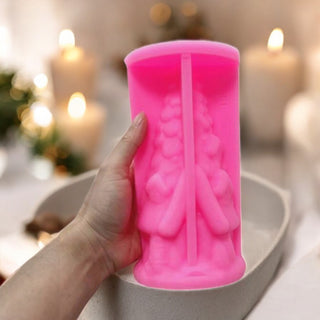 Stampo in silicone Albero casetta di Natale