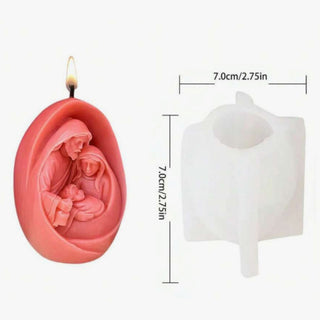 Stampo in silicone Sacra Famiglia