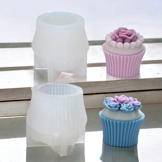 Stampo in silicone Muffin decorato