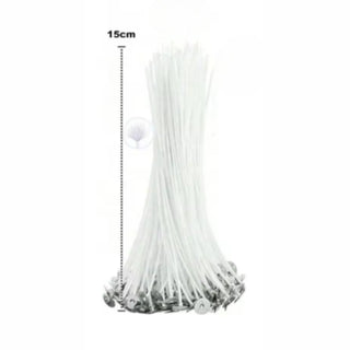 Candle wicks diam. 2,5mm xh 16cm packs of 30/50/100 pcs.