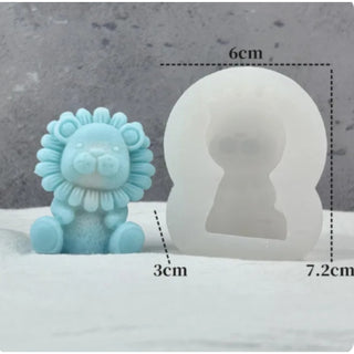 Lion silicone mould