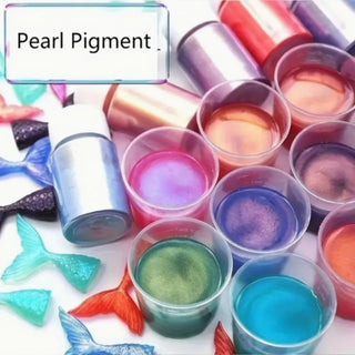 Powder pigments set 10 colors