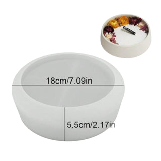 Stampo in silicone Vassoio tondo - Bottega delle creazioni