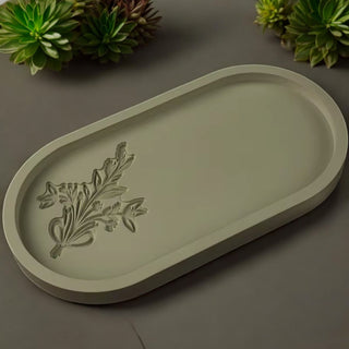 Silicone mold Rose decoration tray